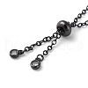 Rack Plating Brass Cable Chain Link Bracelet Making KK-TAC0016-05EB-3