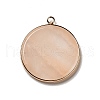 Natural Pink Aventurine Pendants G-A213-01G-03-2