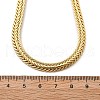 Brass Wheat Chain Necklaces for Women NJEW-B126-02G-5