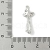 Brass Micro Pave Cubic Zirconia Pendants KK-M326-04P-3