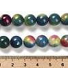 Dyed Natural Agate Beads Strands G-G203-09B-10mm-5