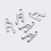 Tarnish Resistant 304 Stainless Steel Charms STAS-F159-64P-1