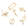 Cheriswelry 12Pcs 6 Style Alloy Pendants FIND-CW0001-15-2