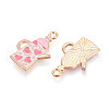 Alloy Enamel Pendants ENAM-T022-31-2