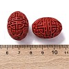 Cinnabar Beads CARL-K001-30-3