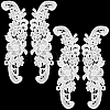 Sew on Flower Appliques PATC-WH0005-46B-7