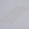 Brass Rhinestone Cup Chains Tassel Big Pendants KK-R129-10S-1