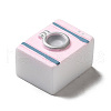 Opaque Resin Appliances Cabochons CRES-M014-02-3