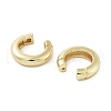 Rack Plating Brass Cuff Ring EJEW-C081-13G-2