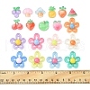 80Pcs 2 Styles Transparent Resin Cabochons Sets CRES-FS0001-07-6