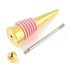 DIY Beadable Alloy Red Wine Stopper AJEW-Z016-03B-G-2