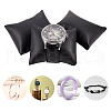 Imitation Leather Bracelet/Watch Pillow Jewelry Displays BDIS-WH0003-02-5