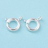 Eco-friendly Brass Spring Ring Clasps KK-D082-01B-S-2