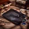 Rectangle Cowhide Leather Jewelry Storage Pouches AJEW-WH20002-33B-01-4