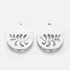 Non-Tarnish 201 Stainless Steel Pendants STAS-Q201-T406-2