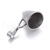 Tarnish Resistant 304 Stainless Steel Pendants X-STAS-F252-28P-2