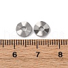 Non-Tarnish 304 Stainless Steel Wavy Spacer Beads STAS-H216-65P-3