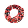 Electroplate Glass Beads Strands GLAA-T023-A16-01-2