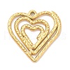 Ion Plating(IP) 304 Stainless Steel Pendants STAS-D084-09G-1