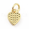 Rack Plating Brass Enamel Charms KK-G387-07G-02-2