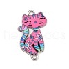 Alloy Enamel Connector Charms ENAM-M055-36P-05-1
