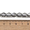 Electroplate Glass Beads Strands EGLA-L045-H-PL01-4