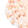Natural Pink Aventurine Beads Strands G-P575-A02-8x5mm-02-3