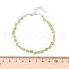 Natural Prehnite Beads Bracelets for Women BJEW-H623-02S-20-5