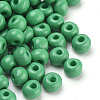 Baking Paint Glass Seed Beads SEED-Q025-4mm-M13-2