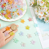 SOFPLATE 500Pcs Opaque Acrylic Bead Caps OACR-SP0001-16-3