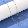 Trendy Unisex 304 Stainless Steel Cable Chain Necklaces X-NJEW-M047-02-2