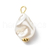 ABS Plastic Imitation Pearl Pendants PALLOY-JF00835-2
