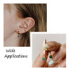 56Pcs 14 Style Brass Micro Pave Cubic Zirconia Charms ZIRC-PJ0001-04-8