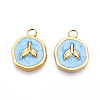 304 Stainless Steel Pendants STAS-N108-06B-G-1