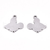 Non-Tarnish 201 Stainless Steel Charms STAS-S081-019-1