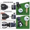 SUPERFINDINGS 8Pcs 2 Colors Plastic Golf Ball Pick Up Retriever Grabber Claw Sucker Tool FIND-FH0002-11-5