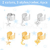304 Stainless Steel Open Cuff Rings RJEW-UN00019-3