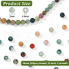  3 Strands Natural Indian Agate Beads Strands G-NB0005-32-2
