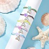 Glass Seed Beads Braided Bracelets BJEW-MZ00174-1
