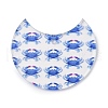 Printed Opaque  Acrylic Pendants FIND-K017-10A-1