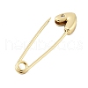 Brass Micro Pave Cubic Zirconia Safety Pins KK-H206-04G-2