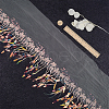 Polyester Tassel Lace Ribbon OCOR-WH20006-02A-01-6