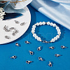 Beebeecraft 50Pcs 316 Surgical Stainless Steel Lobster Claw Clasps STAS-BBC0006-04-4