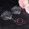 Transparent Acrylic Big Pendants DIY-WH0430-720A-5