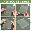 Transparent PVC Box CON-WH0084-97C-4