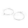 Brass Hoop Earring Findings KK-R112-038C-2