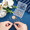 Beebeecraft Long-Lasting Plated Brass Beads KK-BBC0002-23-4