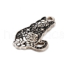 Alloy Enamel Pendants FIND-V001-02P-03-2