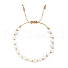 Adjustable Nylon Thread Braided Beads Bracelets PW-WG90D1E-04-1