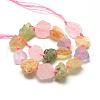 Natural Quartz Beads Strands G-R421-07-2